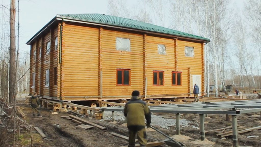 Как быстро постройка окажется на новом месте