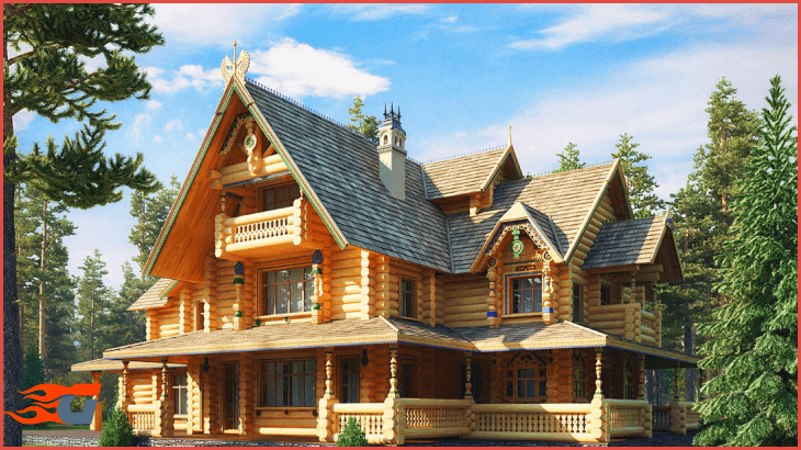 Дома в русском классическом стиле