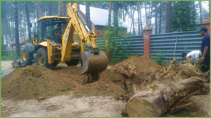 расчистка участка под строительство от деревьев