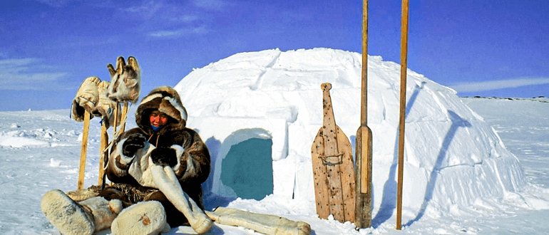 Как называется дом у эскимосов из снега